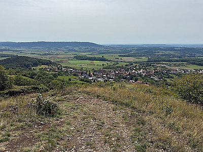 Mit Blick auf Schlaifhausen...
