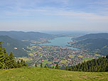 ...und auf den Tegernsee