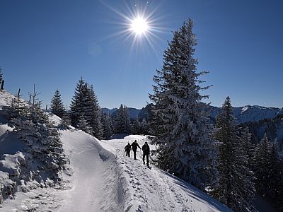 Im Norden passieren wir ...