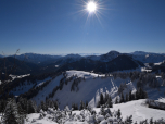 Der Ausblick nach Süden zum Risserkogel