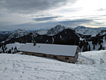 Die Hütte am Sattel