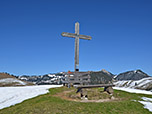 Das Gipfelkreuz am Brennkopf