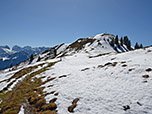 Blick zurück zum Brennkopf