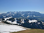 Blick zum Kaisergebirge