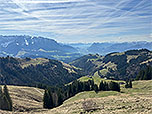 Kaisergebirge mit Inntal und Pendling