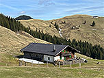Hütte auf der Wandbergalm