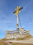 Gipfelkreuz am Wank