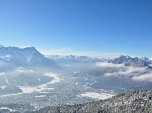 Garmisch-Partenkirchen vom Hauptgipfel aus