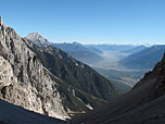 Blick in östlicher Richtung auf das Inntal