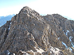 Rechts im Bild befindet sich der Gipfel der Wankspitze