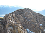 Blick zum Gipfel der Wankspitze