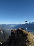 Am Gipfel der Wankspitze