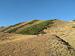 Blick zurück zum Gipfel