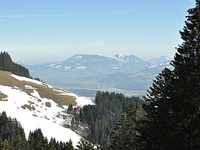 Blick zum Wertacher Hörnle im Nordosten