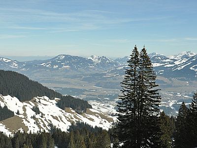 Weit erstreckt sich der Blick