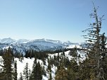 Blick vom Gipfel zum Hohen Ifen (2229 m)