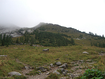 Am höchsten Punkt steht das Watzmannhaus