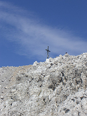 Blick zurück zur Südspitze