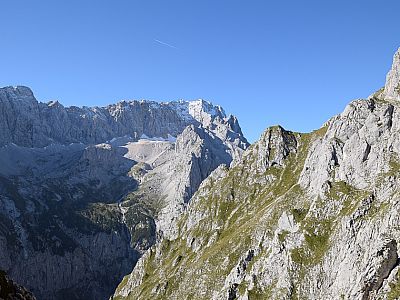 Die Aussicht auf das Wettersteingebirge ist einzigartig
