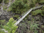 Die Brücke über die Höllentalklamm