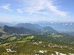 Der Blick nach Südwesten Richtung Brenta