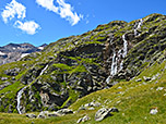 Wasserfall unterhalb der Magdeburger Hütte