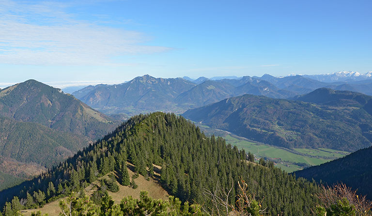 Weitlahnerkopf (1615 m), Geigelstein (1808 m)