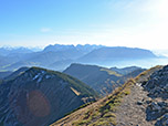 Blick zum Kaisergebirge