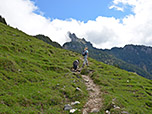 ...auf den Wendelstein zu