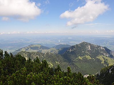 Farrenpoint (1272 m), Sulzberg ( 1117 m) und Hochsalwand (1625 m)