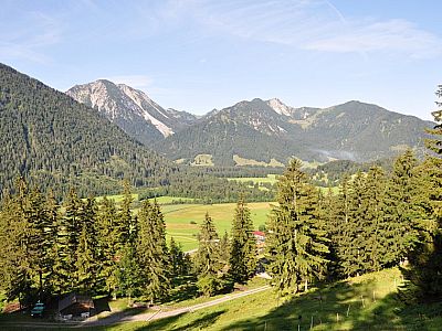 Blick über das Leitzachtal