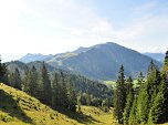 Links der Bünnstein, rechts Kl. und Gr. Traithen