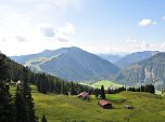 Die Wendelsteinalmen von oben