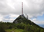 Blick zurück zum Gipfel
