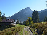 Aiblinger Hütte mit Wendelstein