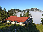 Elbacher Almhütte mit Breitenstein