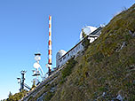 Die Bauten am Wendelstein-Gipfel