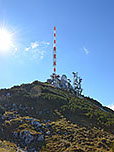 Blick zurück zum Gipfel