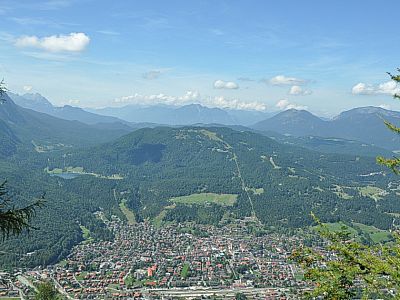 Der Hohe Kranzberg hinter Mittenwald