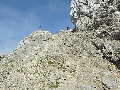 Kurz vor dem Ausgang des kurzen... 