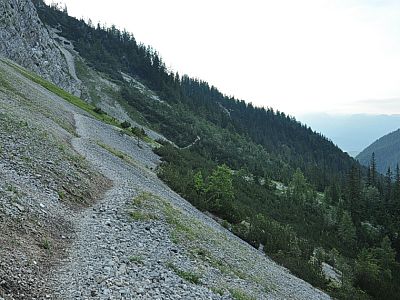 Noch einmal ein kleiner Gegenanstieg...