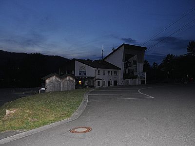 Die Talstation der Karwendelbahn