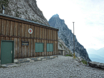 Die Merk-Kronwitter-Diensthütte der Bergwacht