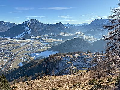 Begleitet werden wir von einem herrlichen Ausblick