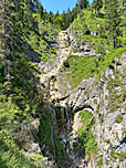 Blick auf den Hausbachfall