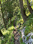 Wir wandern hinauf...