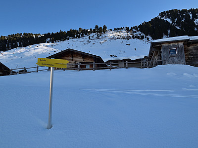 wir haben den Keglalm Mittelleger erreicht