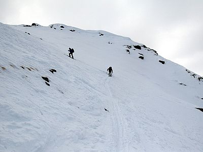 Noch eine Spitzkehre ...