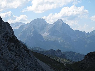 Blick zur Zugspitze