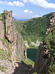 Blick zurück zum See